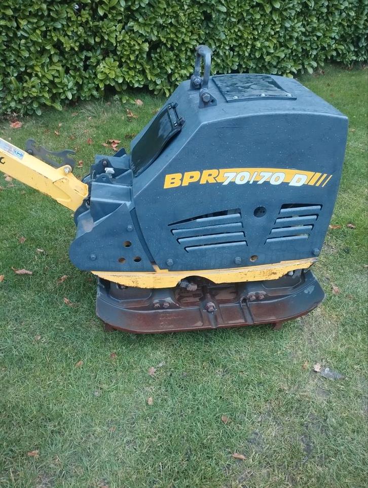 Bomag 70/70 trilplaat bomag Wacker Weber, Tuin en Terras, Bladblazers, Benzine, Ophalen of Verzenden