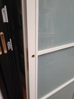 83x211,5cm binnendeur opdek L Staallook wit gegrond SL8, Ophalen, 80 tot 100 cm, Binnendeur, Nieuw