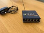 Netgear ProSafe 5 port 10/100 switch, Ophalen of Verzenden, Gebruikt