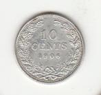 Nederland, 10 cent 1906, Zilver, Koningin Wilhelmina, 10 cent, Ophalen of Verzenden