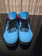 Air Jordan 4 Retro Travis Scott Cactus Jack - Maat 42, Blauw, Air Jordan, Ophalen of Verzenden, Sneakers of Gympen