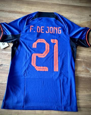 Nieuw Nederlands Elftal WK Shirt 2022-2024 Frenkie de Jong