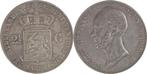 2½ Gulden, 1849, Willem II, Zilver, Postzegels en Munten, Munten | Nederland, Ophalen of Verzenden, Koning Willem II, Zilver