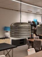 Nieuwe industriële hanglamp half olievat zilver metaal kleur, Ophalen, Metaal, ., Nieuw