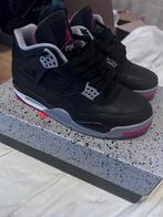 Air Jordan 4 reimagined, Zwart, Ophalen of Verzenden, Sneakers of Gympen, Gedragen
