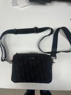 Zwarte Dior Oblique-jacquard Pouch schoudertas, Sieraden, Tassen en Uiterlijk, Tassen | Schoudertassen, Ophalen, Zo goed als nieuw