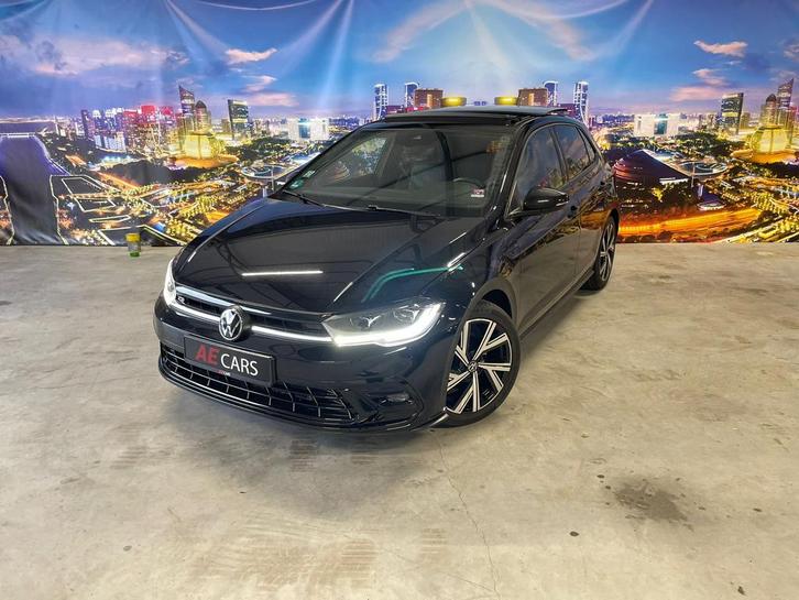 Volkswagen Polo 1.0 TSI R-Line Pano Q Light Navi Led Cam ///, Auto's, Volkswagen, Bedrijf, Polo, ABS, Achteruitrijcamera, Adaptive Cruise Control