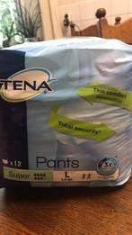 Tena SUPER pants maat L, Diversen, Verpleegmiddelen, Ophalen of Verzenden, Nieuw