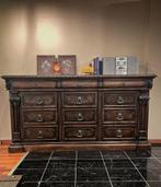 Wooden classic Dressoir Kast with Drawers, Huis en Inrichting, Kasten | Dressoirs, Ophalen, Zo goed als nieuw, 25 tot 50 cm, Met lade(s)