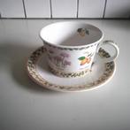 Prachtige dunoon ontbijt/soepkom op schotel, Huis en Inrichting, Keuken | Servies, Ophalen of Verzenden, Porselein, Overige stijlen