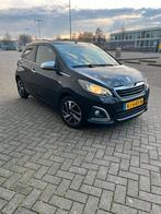 Peugeot 108 1.0 12V E-vti 51KW 5DR 2016 Zwart, Auto's, Peugeot, Voorwielaandrijving, 4 stoelen, Zwart, Origineel Nederlands