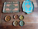 venetiaanse dienbladen/onderzetters, Antiek en Kunst, Ophalen of Verzenden