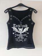 Gothic Alternatief T-shirt - Maat S/M, Zwart, Ophalen of Verzenden, Onbekend, Zo goed als nieuw