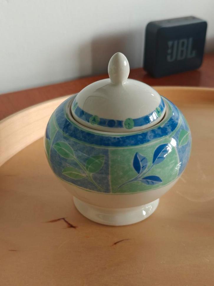Vintage Suikerpotje met Deksel, Huis en Inrichting, Keuken | Servies, Gebruikt, Overige typen, Overige stijlen, Aardewerk, Ophalen