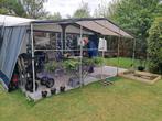 caravan,Tec 510 TE op prachtige seizoenplaats te koop, Caravans en Kamperen, Caravans, Rondzit, Particulier, 2 aparte bedden, 5 tot 6 meter