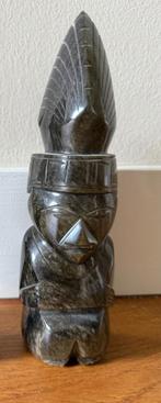 Massief obsidiaan, 900gram, prijs per beeld, Verzamelen, Ophalen of Verzenden, Zo goed als nieuw, Religie