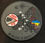 Patch we believe in ghosts luchtmacht amerika 480th FS, Ophalen of Verzenden, Zo goed als nieuw, Patch, Badge of Embleem
