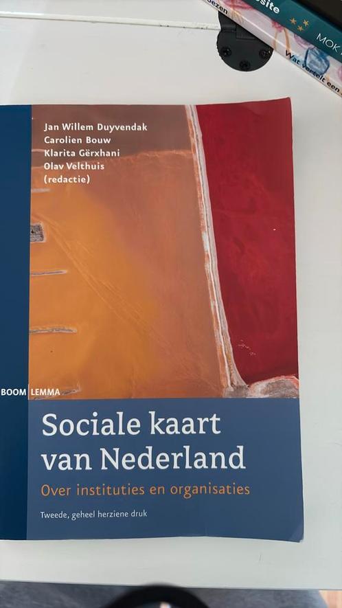 Sociale kaart van Nederland, Boeken, Wetenschap, Nieuw, Sociale wetenschap, Verzenden