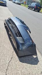 BMW 5 serie e60 e61 voorbumper donkergrijs, Ophalen, Gebruikt, Voor, Bumper