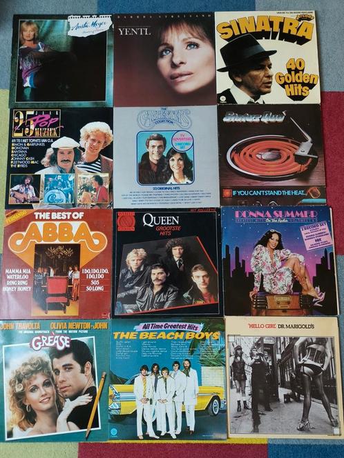 lp vinyl 50 stuks Rock pop Grease Queen, ABBA, Cd's en Dvd's, Vinyl | Rock, Zo goed als nieuw, Poprock, 12 inch, Ophalen of Verzenden