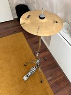 Cymbaal met verstelbare standaard, Ophalen of Verzenden, Zo goed als nieuw