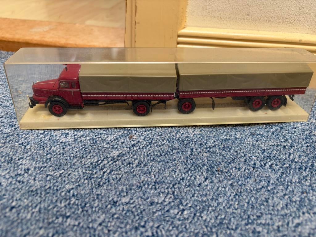 Brekina 1:87 krupp titan, Ophalen of Verzenden, Zo goed als nieuw, Bus of Vrachtwagen, Brekina