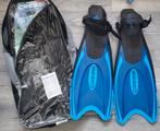 Tk Cressi blauw zwarte  duikvinnen maat  38-41., Watersport en Boten, Duiken, Ophalen of Verzenden, Zwem- of Duikvliezen