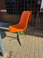 Stoel, sixties,zeventies, POP,  oranje,vintage, Huis en Inrichting, Stoelen, POP, sixties,zeventies,Mid-Century, Gebruikt, Overige kleuren