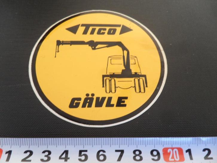 sticker TICO GÄVLE *, Verzamelen, Stickers, Zo goed als nieuw, Ophalen