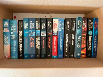 24 stuks Clive Cussler beschikbaar voor biedingen