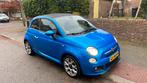 Fiat 500 SPORT cabriolet 2015 nieuwstaat, Zwart, Cabriolet, Origineel Nederlands, Bedrijf