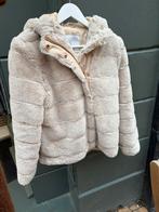 Samsoe samsoe faux fur fluffy jas beige XS, Ophalen of Verzenden, Zo goed als nieuw, Maat 34 (XS) of kleiner, Beige