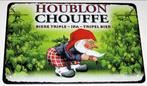 LA CHOUFFE : Metalen Bord La Chouffe Houblon - Tripel Bier, Verzamelen, Biermerken, Verzenden, Nieuw, Reclamebord, Plaat of Schild