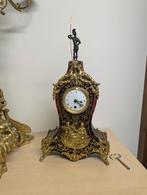 Antieke boulle klok touw slinger pl / m 1780, Antiek en Kunst, Ophalen of Verzenden