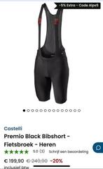 Castelli premio evo zwart (010) maat S *nieuw*, Ophalen of Verzenden, Nieuw, Kleding