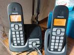 Philips DECT telefoon DUO-set, Ophalen of Verzenden, Gebruikt, 2 handsets