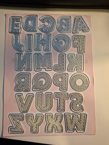 Craftlab Alfabet Stansmallen Set CCL-ES-CD174 beschikbaar voor biedingen