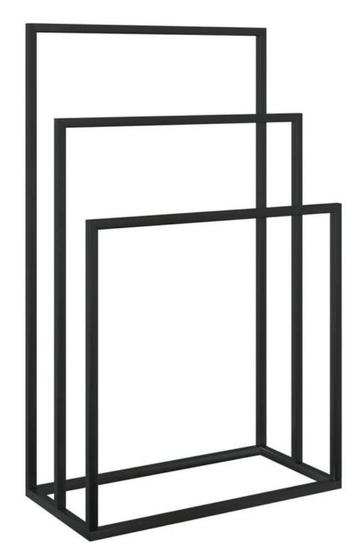 Handdoekenrek handdoekrek ijzer zwart GRATIS VERZENDEN! beschikbaar voor biedingen