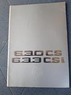 folder BMW 630 CS en 633 CSi 1976 - Nederlands, Ophalen of Verzenden, Zo goed als nieuw, BMW