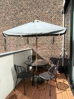 Kula Garden Bench Set Swara 4-persoons + Sun Umbrella, Gebruikt, Rotan, Ophalen, Verstelbaar