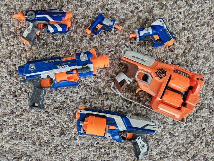 NERF collectie, Kinderen en Baby's, Speelgoed | Buiten | Actiespeelgoed, Gebruikt, Ophalen of Verzenden