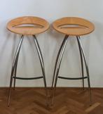 Twee design barkrukken, Lyra kruk Italië, Ophalen, Lyra Italië, 2 krukken
