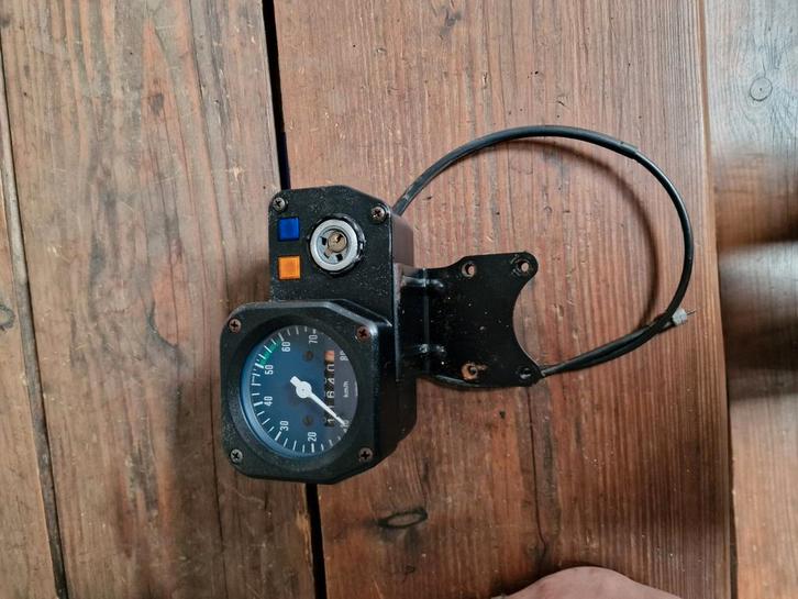 Zündapp 448 Hai Cockpit, met werkende teller. Zeer mooi!, Fietsen en Brommers, Brommeronderdelen | Zundapp, Gebruikt, Overige typen