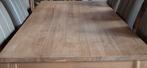 Tafel licht eiken, Huis en Inrichting, Tafels | Eettafels, Ophalen, Eikenhout, 200 cm of meer, 50 tot 100 cm