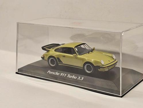 Maxichamps Porsche 911 930 Turbo 3.3 1:43, Hobby en Vrije tijd, Modelauto's | 1:43, Nieuw, Auto, MiniChamps, Ophalen of Verzenden
