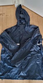 Regenpak Hema maat M donkerblauw met reflectie., Caravans en Kamperen, Regenkleding, Ophalen of Verzenden, Zo goed als nieuw, Regenpak