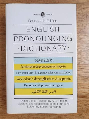 English Pronouncing Dictionary - Daniel Jones beschikbaar voor biedingen