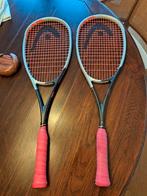 2 squash rackets (Head Radical 135 X), Sport en Fitness, Squash, Ophalen, Zo goed als nieuw