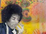 Jimi Hendrix airbrush, Antiek en Kunst, Ophalen
