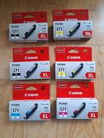 Canon intpatronen 571 BK, Y, M, C, Ophalen of Verzenden, Nieuw, Canon
